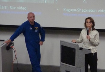 Mark Kelly and Gabrielle Giffords